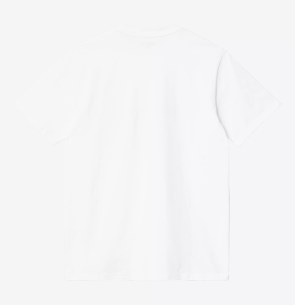 Camiseta Carhartt WIP Script - White/Black