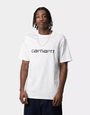 Camiseta Carhartt WIP Script - White/Black