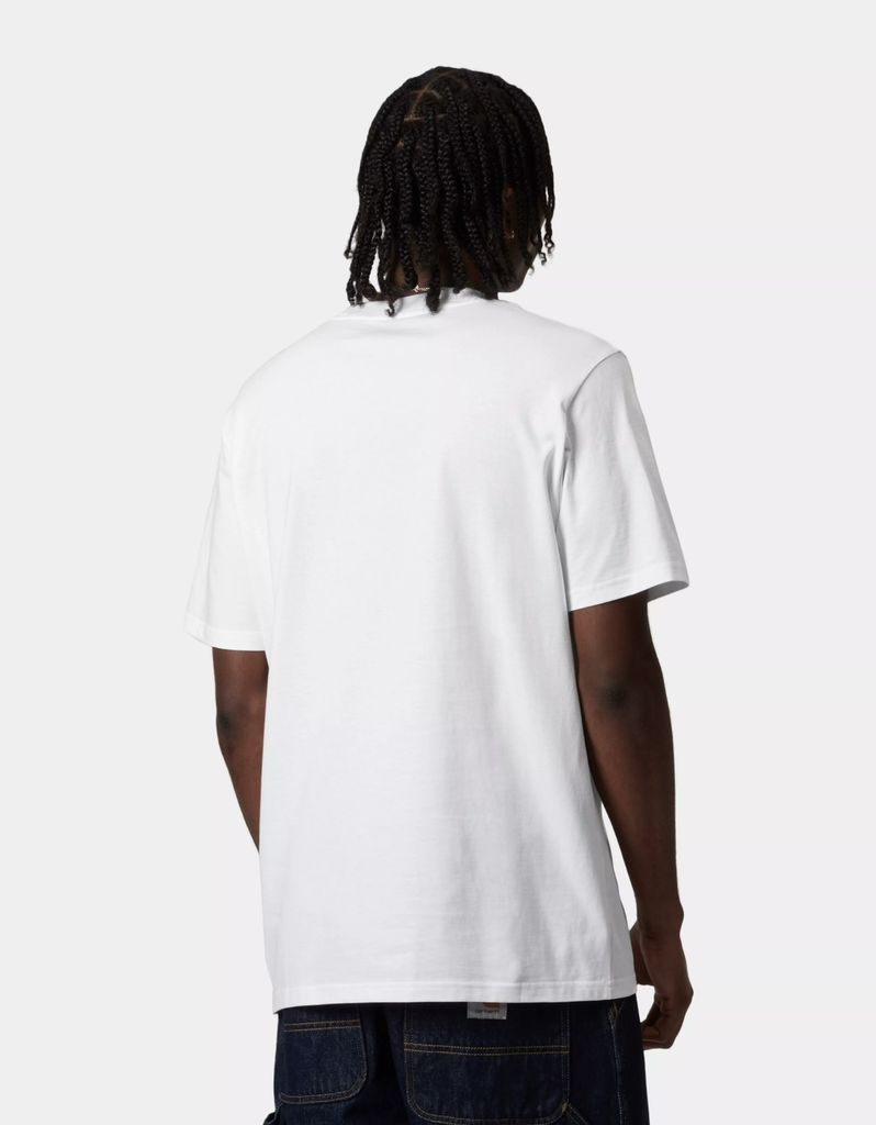 Camiseta Carhartt WIP Script - White/Black