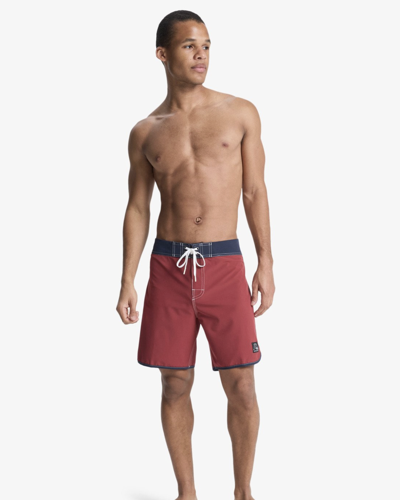 Bañador Quiksilver Original Scallop 18" - Burnt Russet (rqz0)