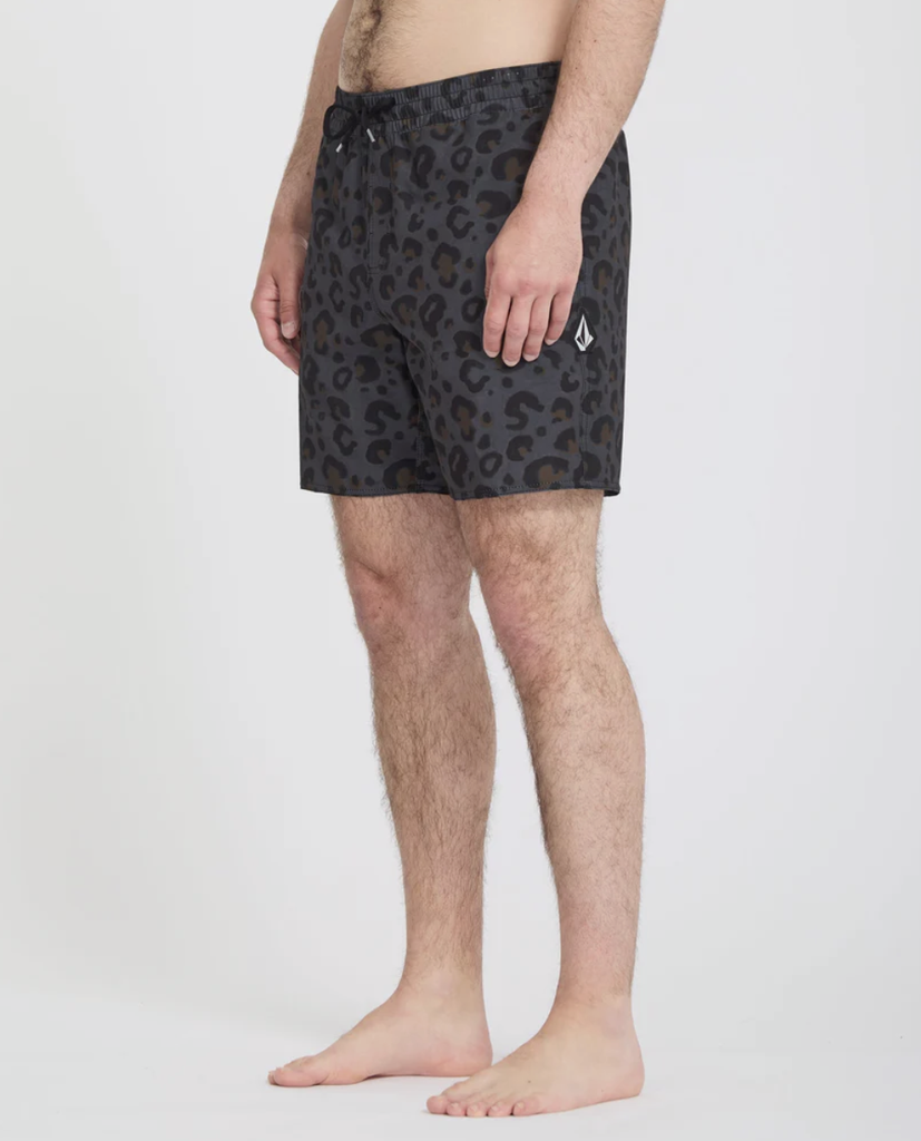Bañador Volcom Melange Trunk 17" - Asphalt Black