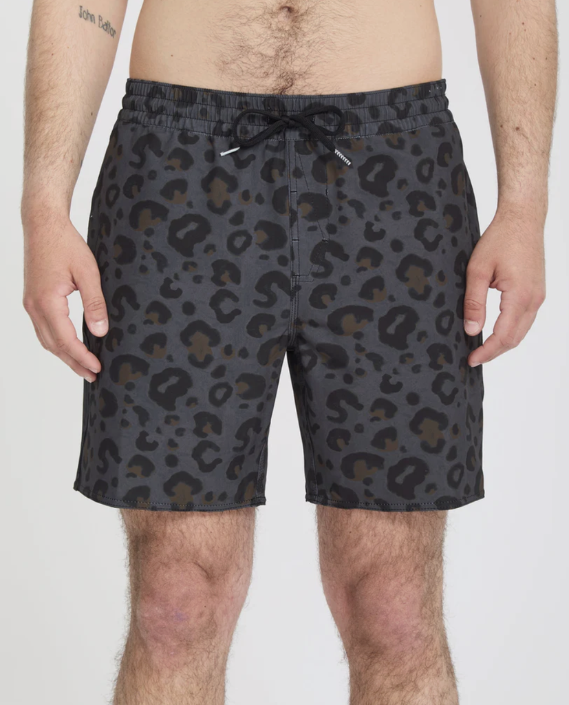 Bañador Volcom Melange Trunk 17" - Asphalt Black