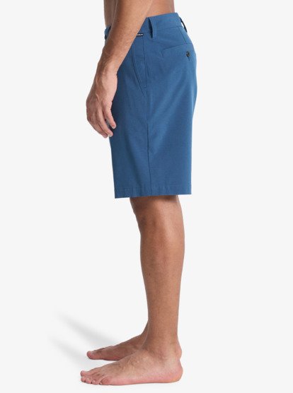 Pantalón Corto Híbrido Quiksilver Union Heather - Dark Denim Heather (brqh)