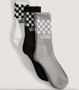 Calcetines Altos Vans Classic Check (3 pares)