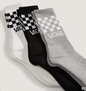 Calcetines Altos Vans Classic Check (3 pares)