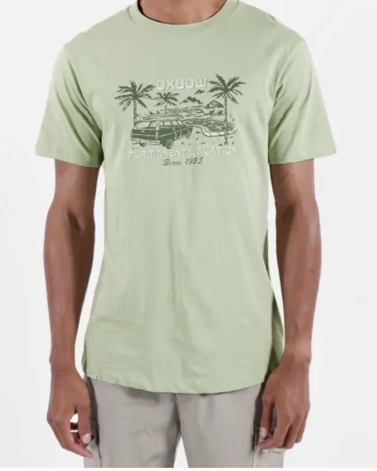Camiseta Oxbow Ontrip - Moss