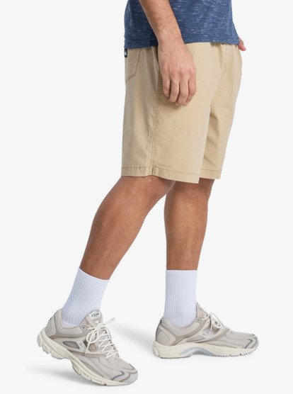 Pantalón Corto Quiksilver Taxer 19" - Khaki (cjz0)