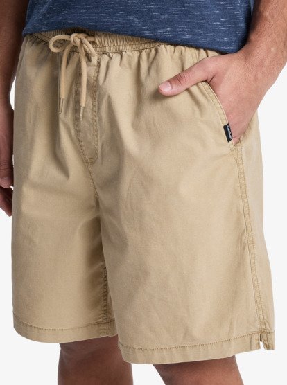 Pantalón Corto Quiksilver Taxer 19" - Khaki (cjz0)
