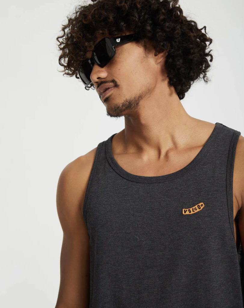 Camiseta sin Mangas Volcom Pistol Stone - Heather Black