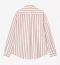 Camisa Carhartt WIP Deven - Deven Stripe, Oxide Red/White