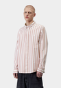 Camisa Carhartt WIP Deven - Deven Stripe, Oxide Red/White