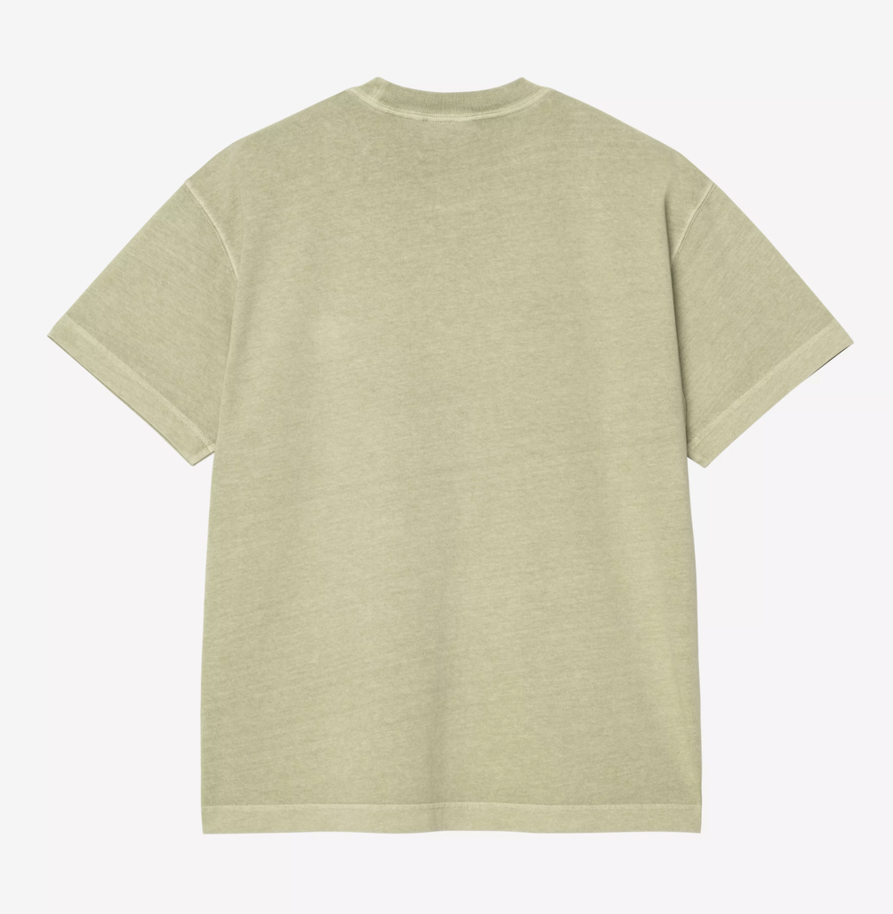 Camiseta Carhartt WIP Nelson - Gentle Green (garment dyed)