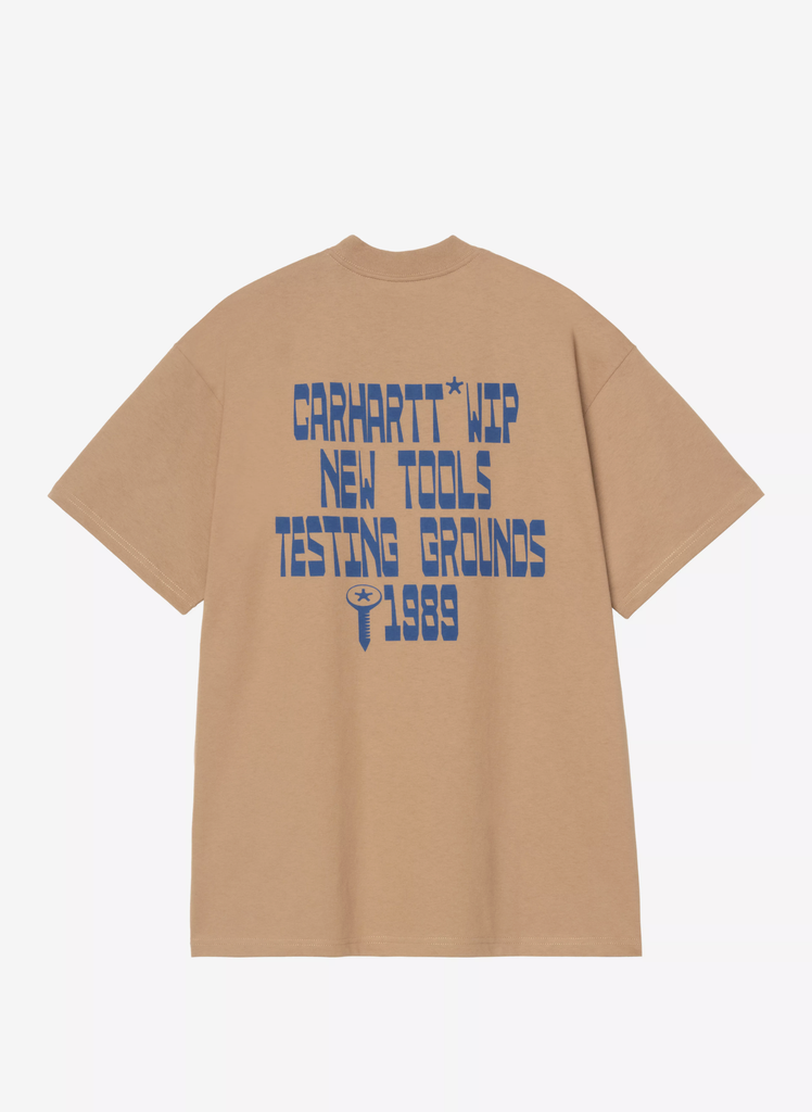 Camiseta Carhartt WIP Blocks - Peanut