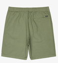 Pantalón Corto Billabong Larry Linen Cintura Elástica - Moss Green