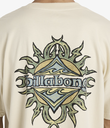 Camiseta Billabong Solar Flare Og - Oatmeal