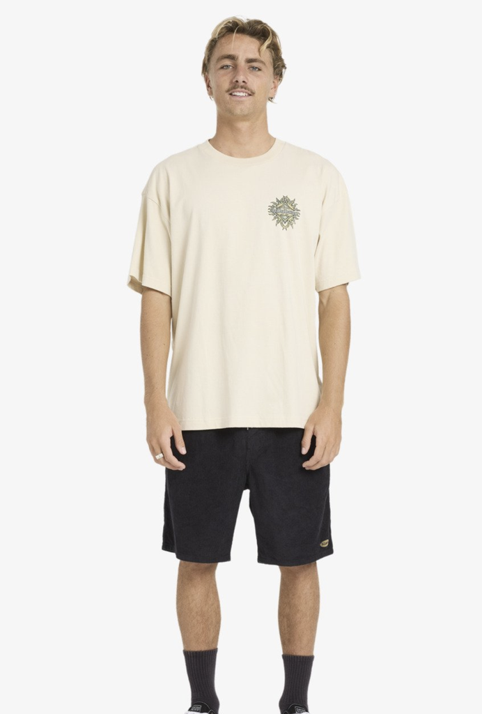 Camiseta Billabong Solar Flare Og - Oatmeal