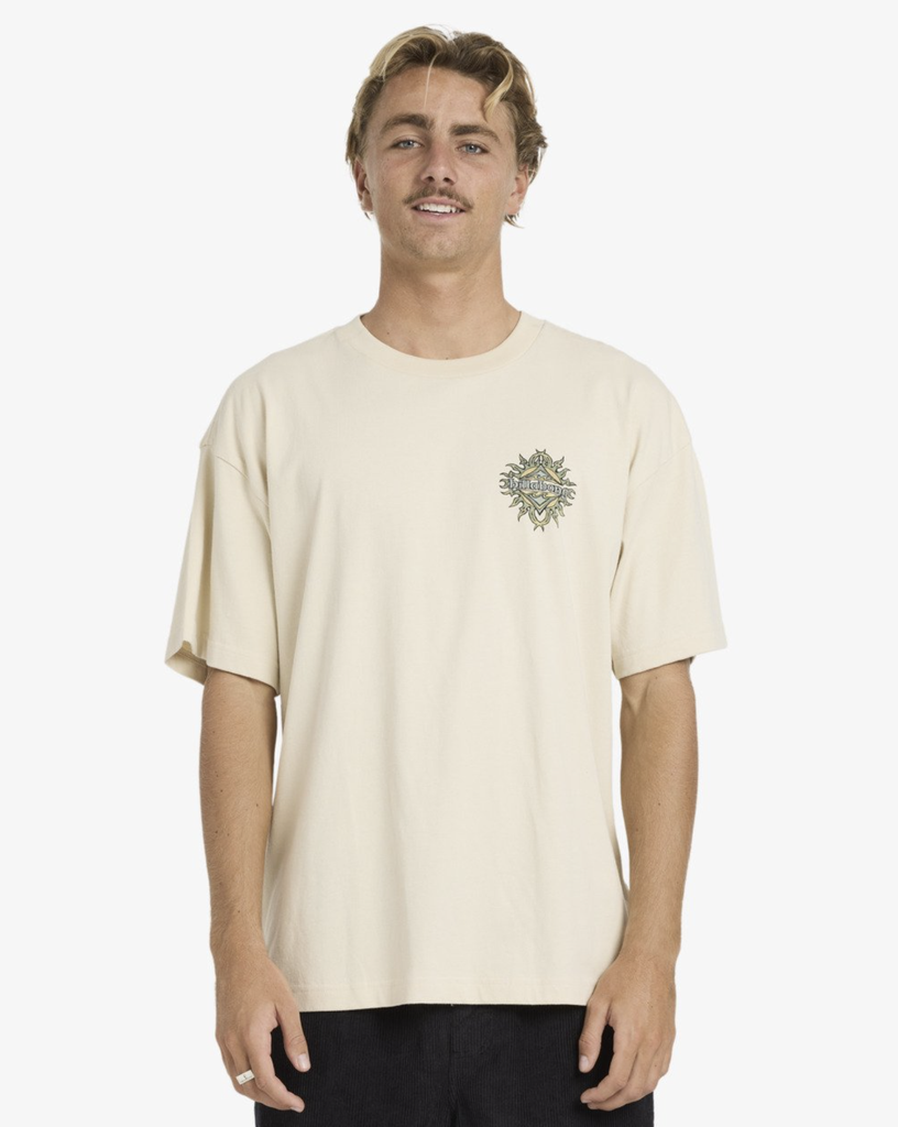 Camiseta Billabong Solar Flare Og - Oatmeal