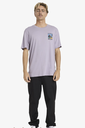 Camiseta Billabong Post Cards A/Div Premium - Purple Ash