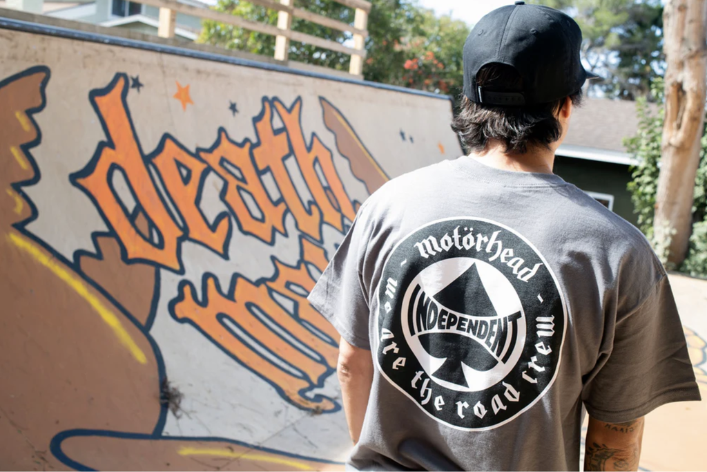 Camiseta Independent Motorhead Spade - Charcoal
