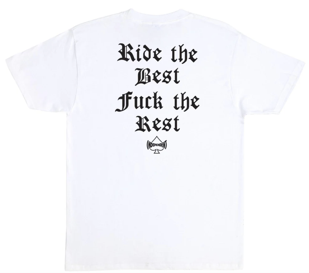 Camiseta Independent Motorhead Warpig - White