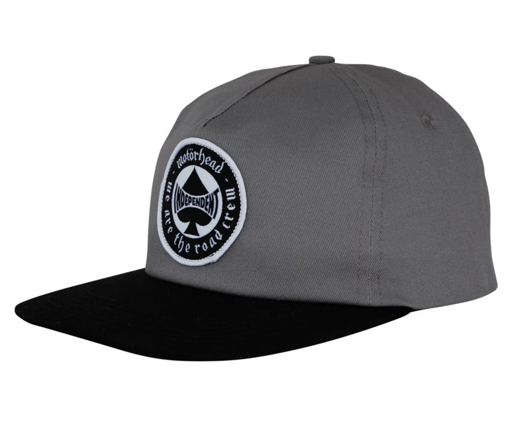 Gorra Independent Motorhead Spade - Char/Black