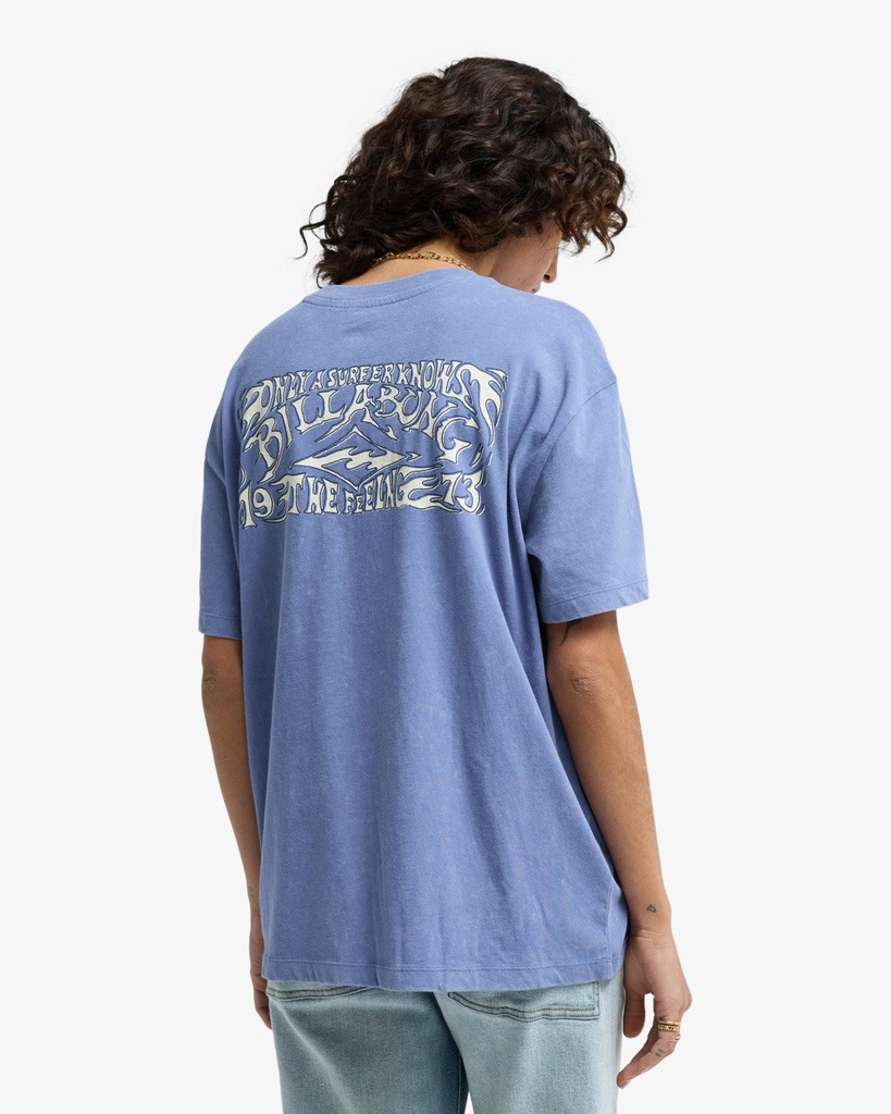 Camiseta Billabong Australian Roots - Stone Blue
