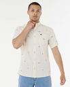 Camisa Rip Curl Skelly Breach - Off White