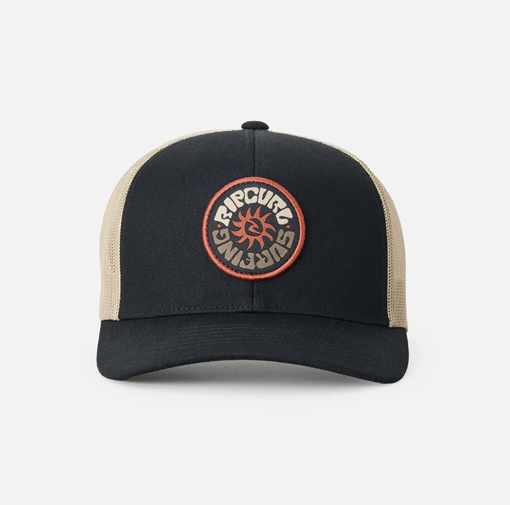 Gorra Rip Curl Custom Curve Trucker - Black/Khaki