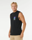 Camiseta sin Mangas Rip Curl Search Dawn Muscle - Black