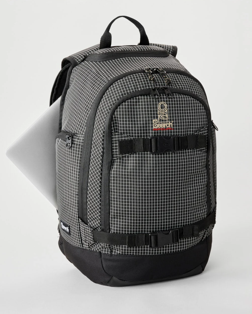 Mochila Rip Curl Posse 33L Ripstop - Black/White