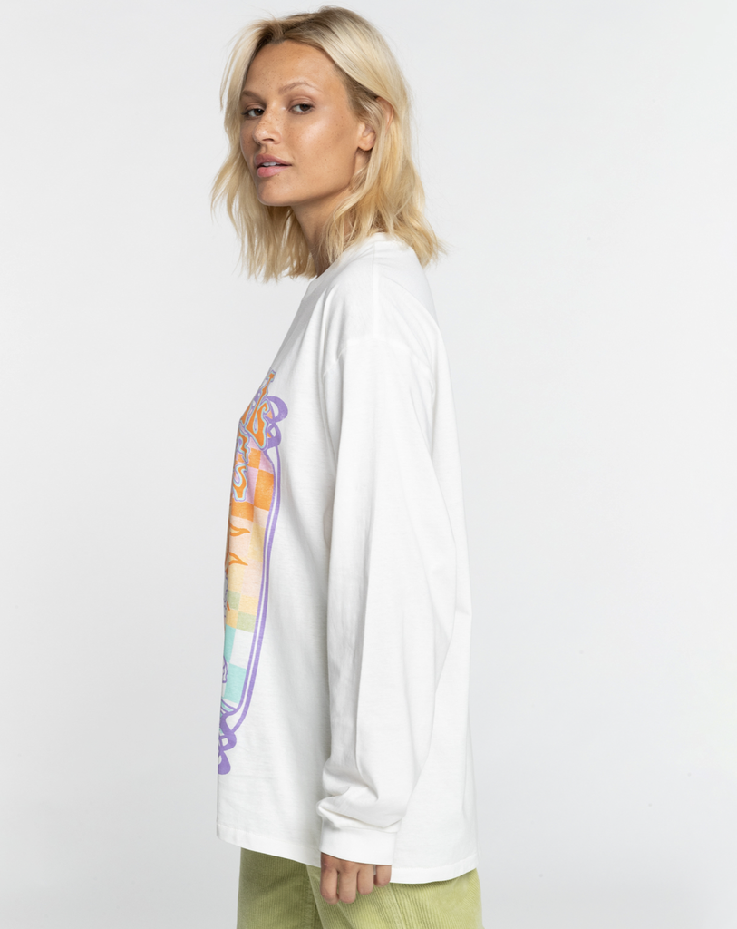 Camiseta de Manga Larga Billabong Long Mystic - Salt Crystal