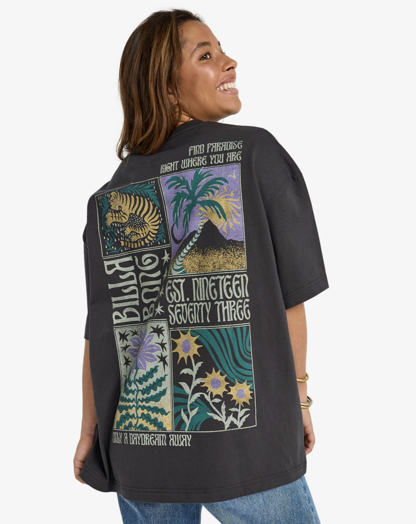 Camiseta Billabong Daydream Away - Off Black