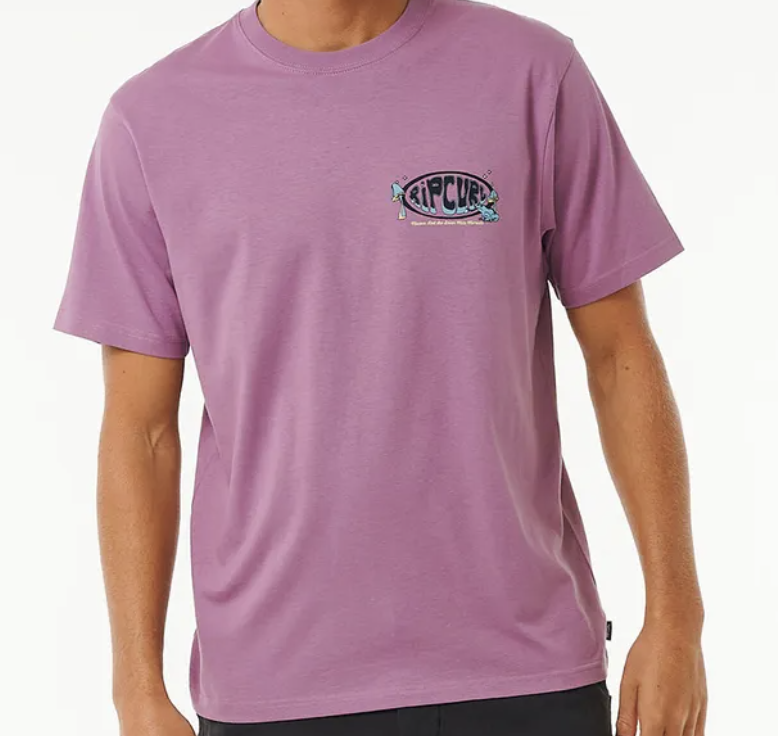 Camiseta Rip Curl Mason Pipeline - Dusty Purple