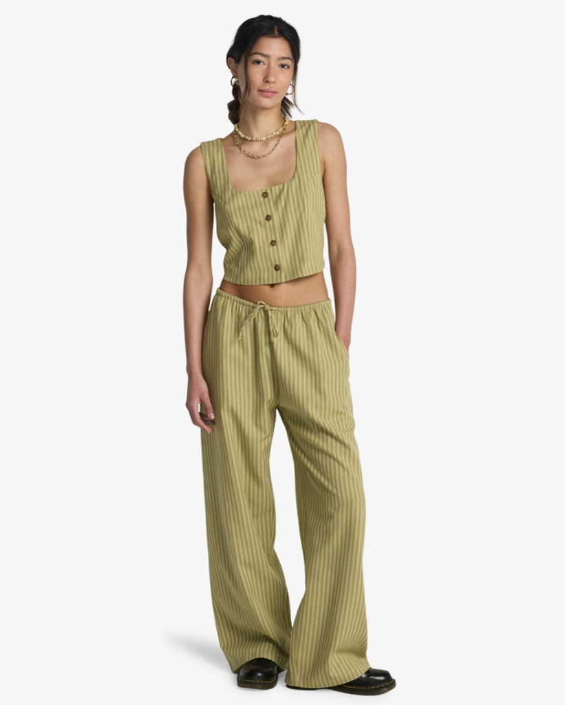 Pantalón Fluido Billabong Another Wave - Cedar (ced)