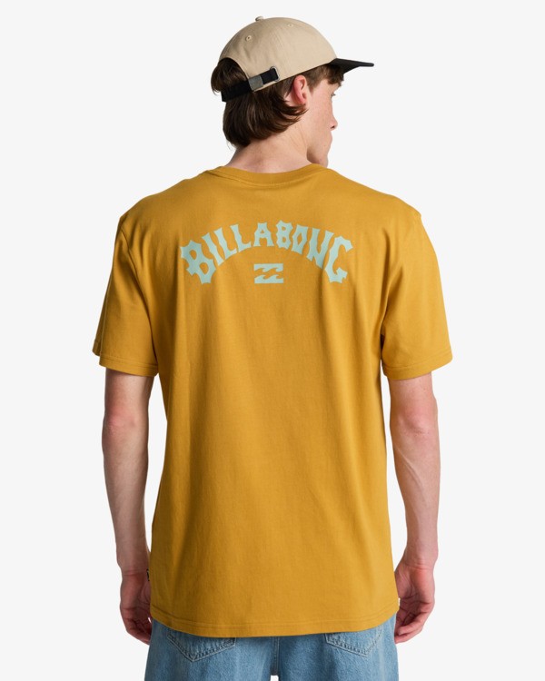 Camiseta Billabong Arch Wave - Honey (ylh0)