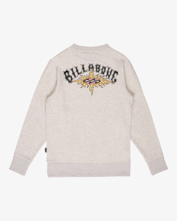 Sudadera Billabong Foundation (8-16 años) - Light Grey Heather (lgh)