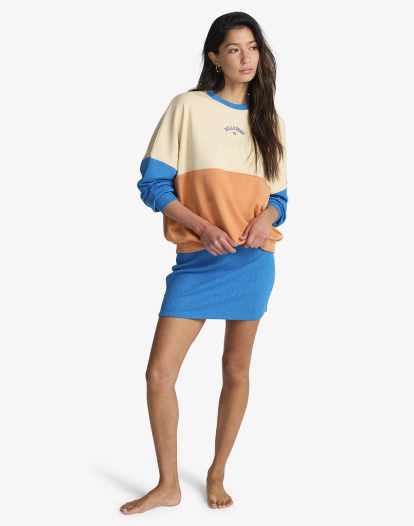 Sudadera Billabong Jump Around Block - Tangerine (njp0)