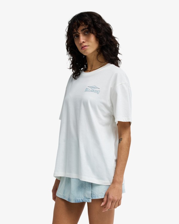 Camiseta Billabong Heritage Baker - Salt Crystal (scs)