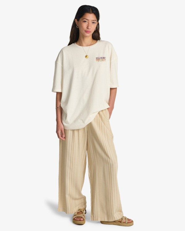 Camiseta Billabong Floral Rocker - Salt Crystal (scs)