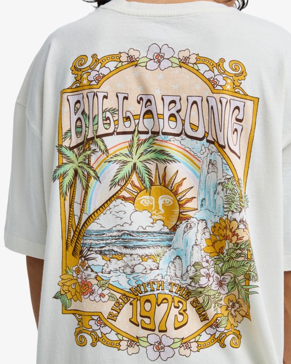 Camiseta Billabong Waterfall - Salt Crystal (scs)