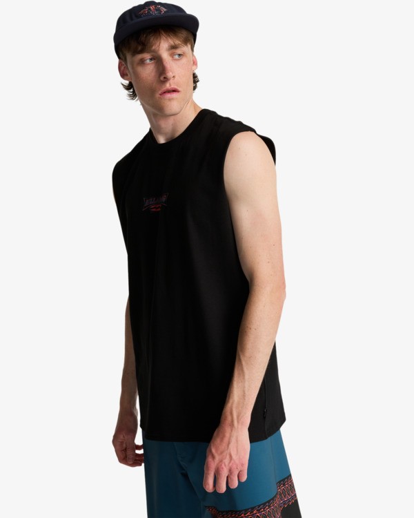 Camiseta sin Mangas Billabong Since 73 Burleigh - Black (blk)