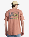 Camiseta Billabong Crayon Wave - Dusty Rose (mkm0)