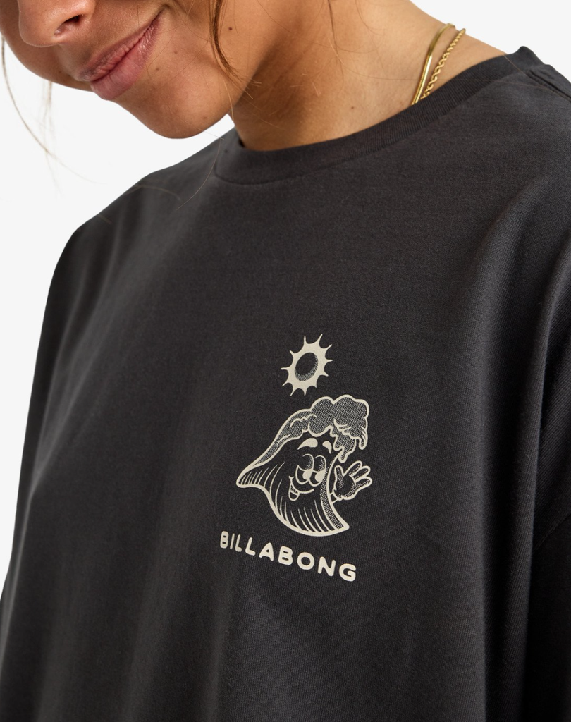 Camiseta Billabong The Great Waves - Black (blk)