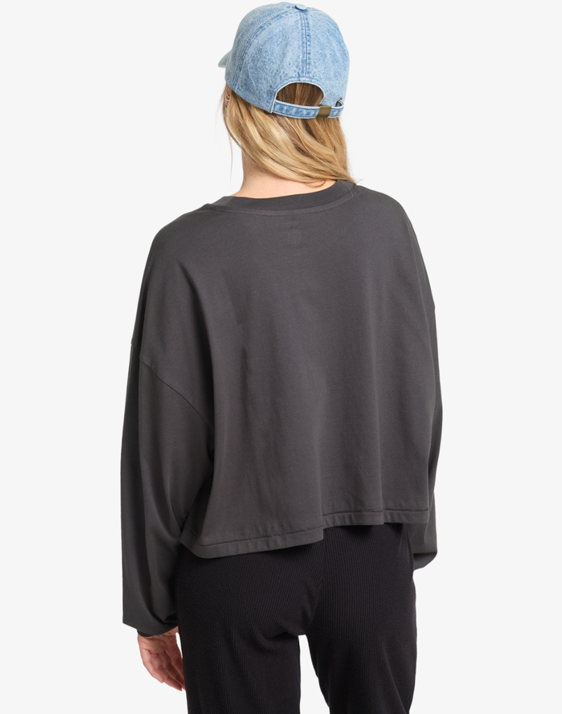 Camiseta de Manga Larga Billabong Trip Around - Off Black (ofb)