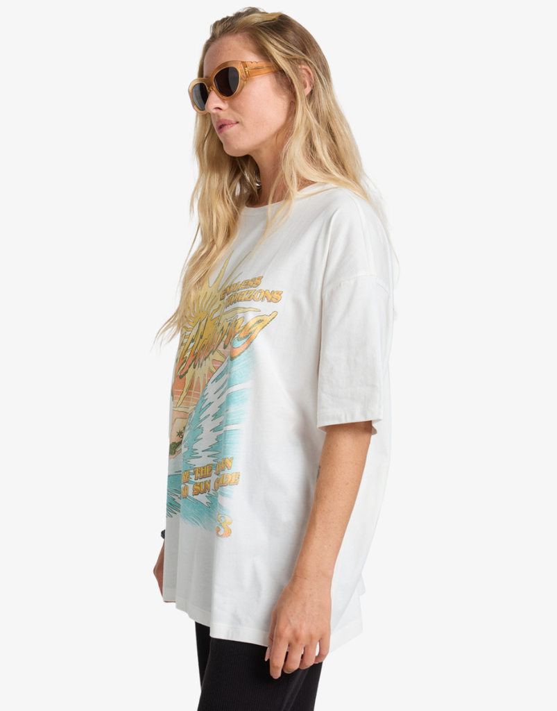 Camiseta Billabong Where The Sun Collide -  Salt Crystal (scs)