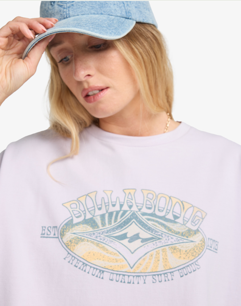 Camiseta Billabong Quality Surf - Violet Ice (vic)