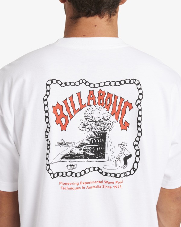 Camiseta Billabong Wave Pool Og - White