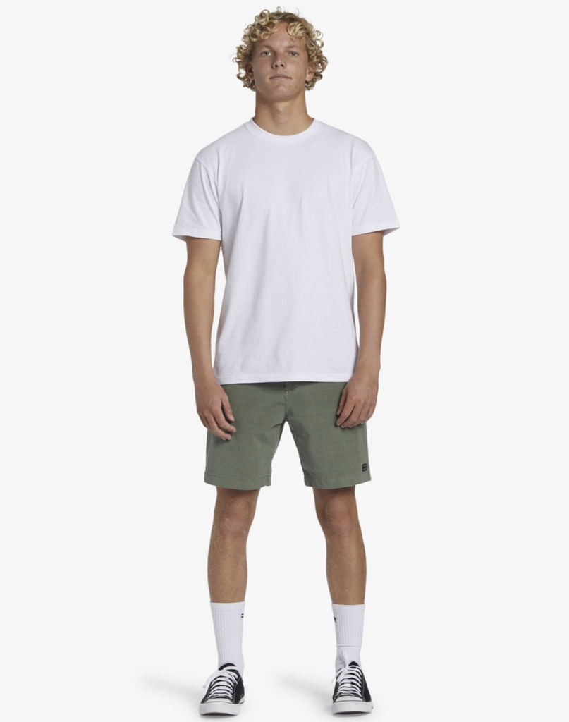 Pantalón Corto Híbrido Billabong Crossfire Wave Washed 18" - Sage (sag)