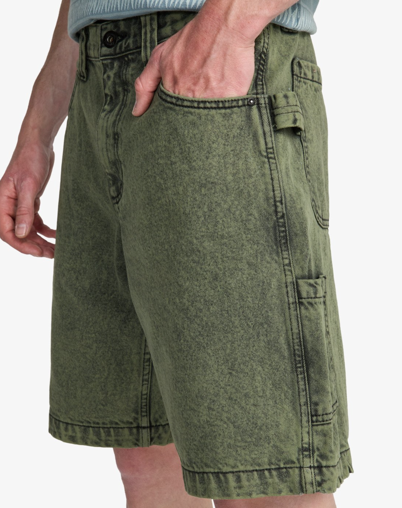 Pantalón Corto Billabong Bad Dog Workwear - Moss Green (glw0)