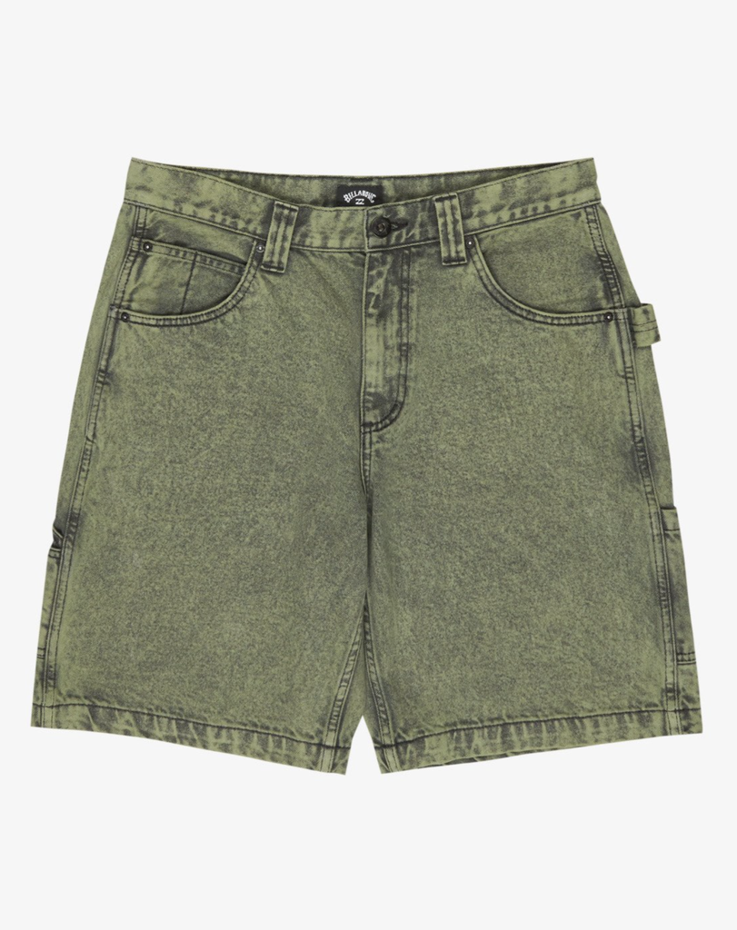 Pantalón Corto Billabong Bad Dog Workwear - Moss Green (glw0)